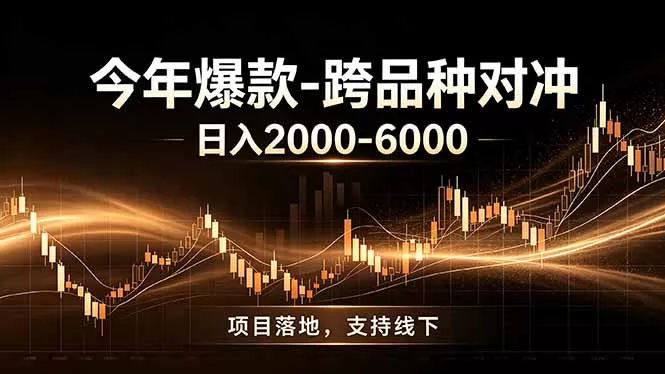 全新跨品种对冲模式上线！日稳定盈利 2000-6000，合规长久可批量放大胖子网创胖子网创