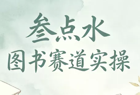 叁点水图书赛道实操胖子网创胖子网创