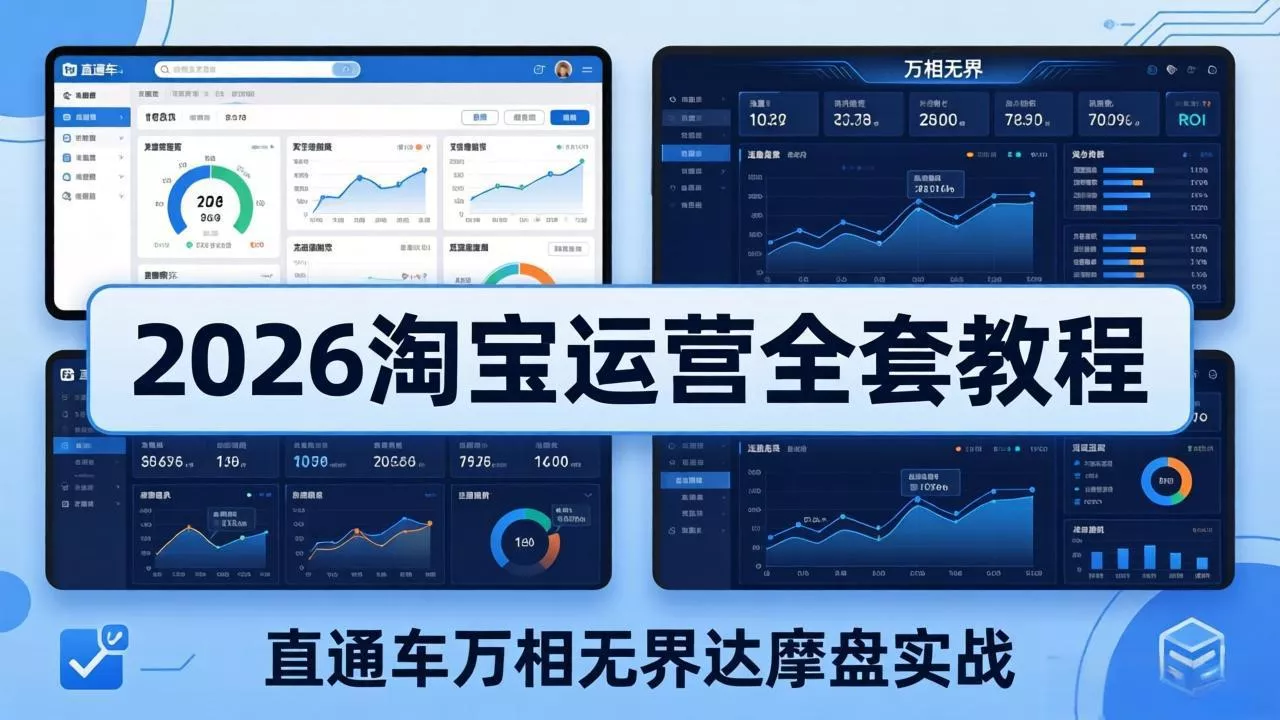 2026淘宝运营全套教程(更新7月 2026淘宝运营全套教程(更新7月