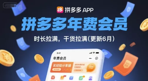 拼多多年费会员，实经验分享操，时长拉满，干货拉满(更新260804)胖子网创胖子网创