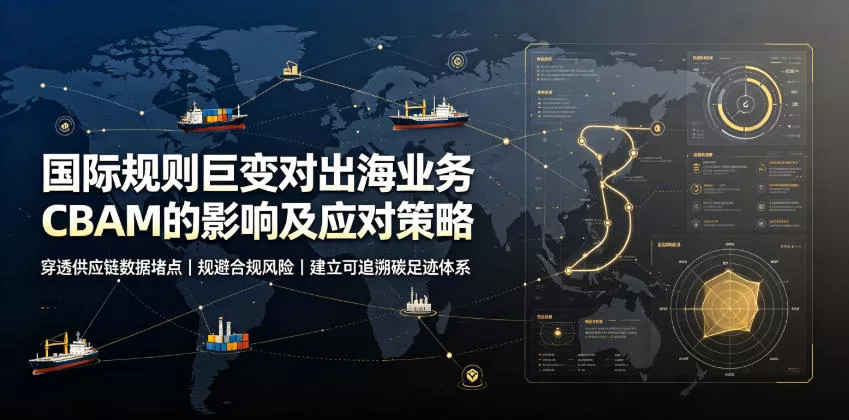 国际规则巨变对出海业务CBAM的影响及应对策略，帮助企业穿透供应链数据堵点，规避合规风险胖子网创胖子网创
