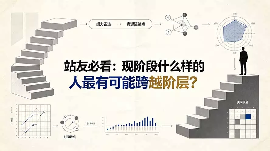 付费文章：站友必看：现阶段什么样的人最有可能跨越阶层?胖子网创胖子网创