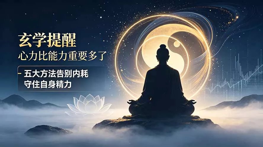 付费文章：玄学提醒-心力比能力重要多了，五大方法告别内耗守住自身精力胖子网创胖子网创