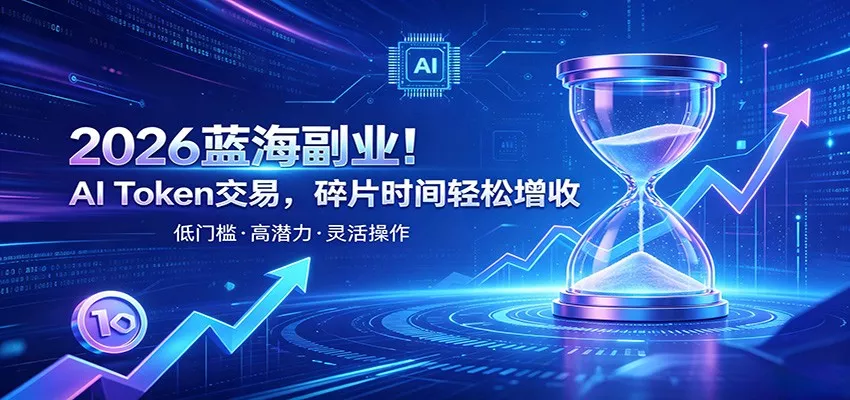 AI Token算力赛道！普通人可入局的数字副业，零门槛快速起步胖子网创胖子网创